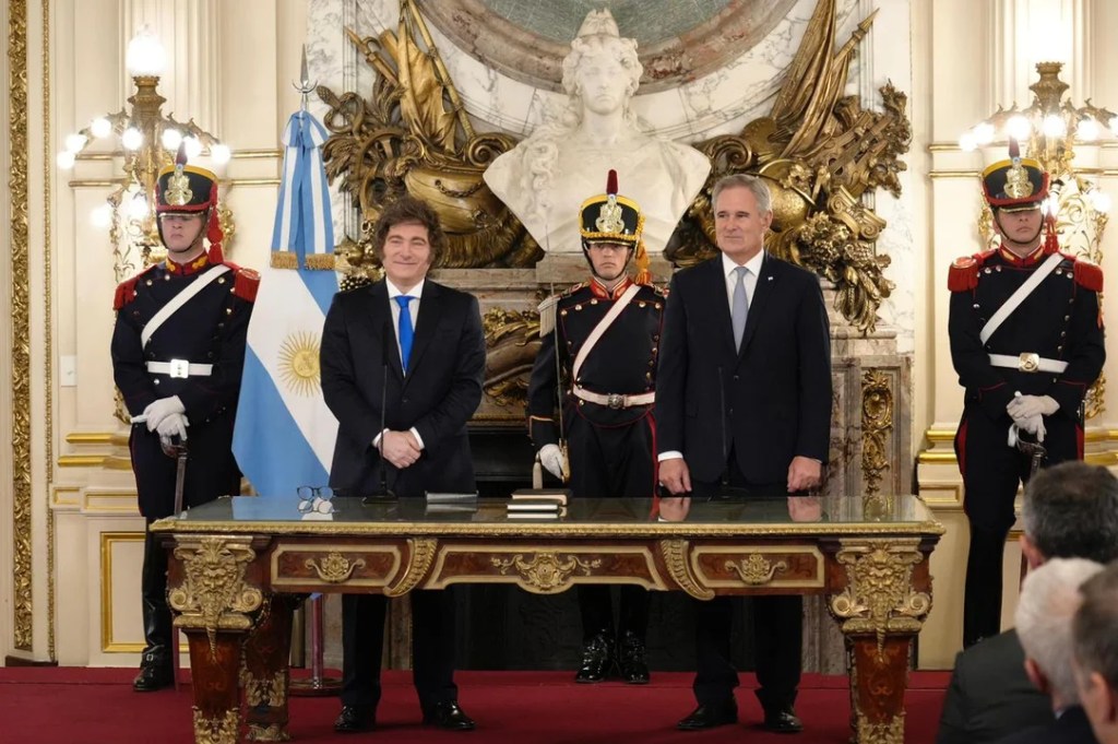 Pablo Quirno asumió como canciller y buscará fortalecer la relación con Estados Unidos y la inserción internacional de&nbsp;Argentina